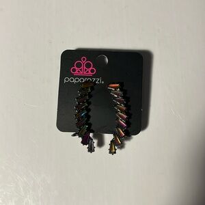 💍5/$5💍 Gunmetal Oil Spill Earring Cuffs